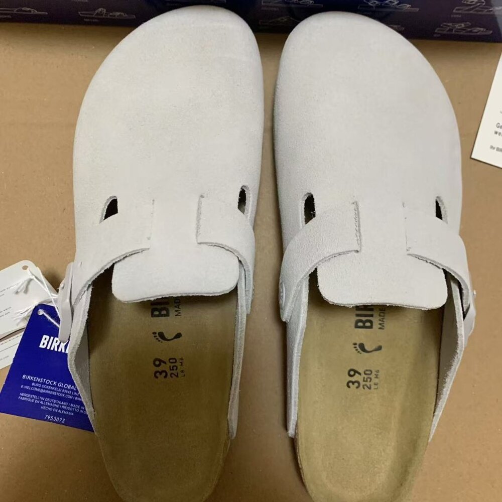 Birkenstock White Clogs